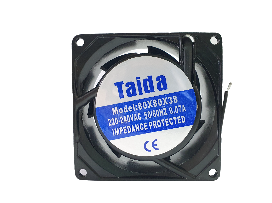 Panjur Fan Motoru 80x80x38 mm Elk Pano ve Rack Kabin Fan Motoru 220V 