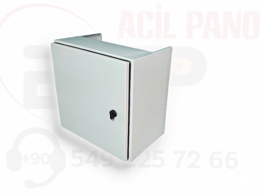 Doğalgaz 40x40x25 cm Sayaç ve Vana Koruma Metal Pano G25 Yönetmeliğine Uygundur 