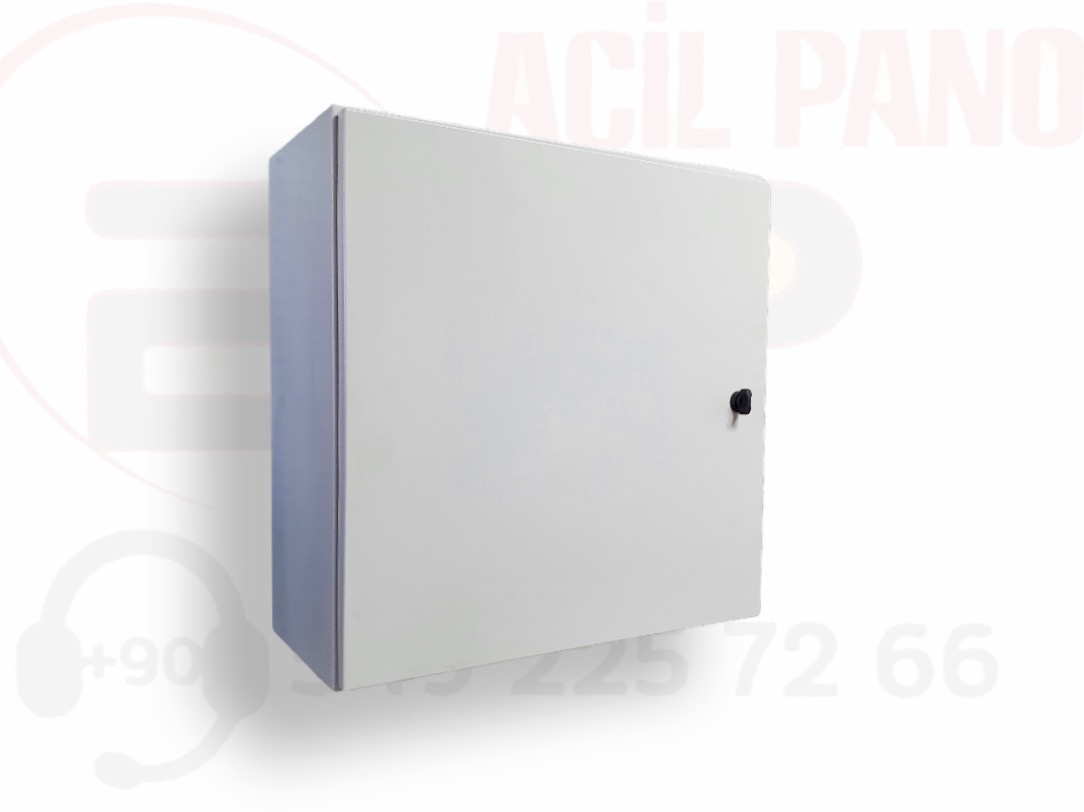  Doğalgaz 60x60x25 cm Sayaç ve Vana Koruma Metal Pano G25 Yönetmeliğine Uygundur 