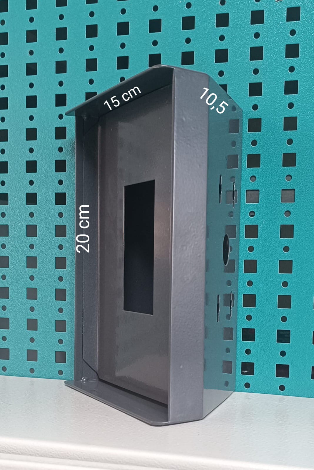 Diafon 15x20x11 Cm Zil Paneli Açı / Yön Çevirme ve Yağmur Koruma Aparatı 