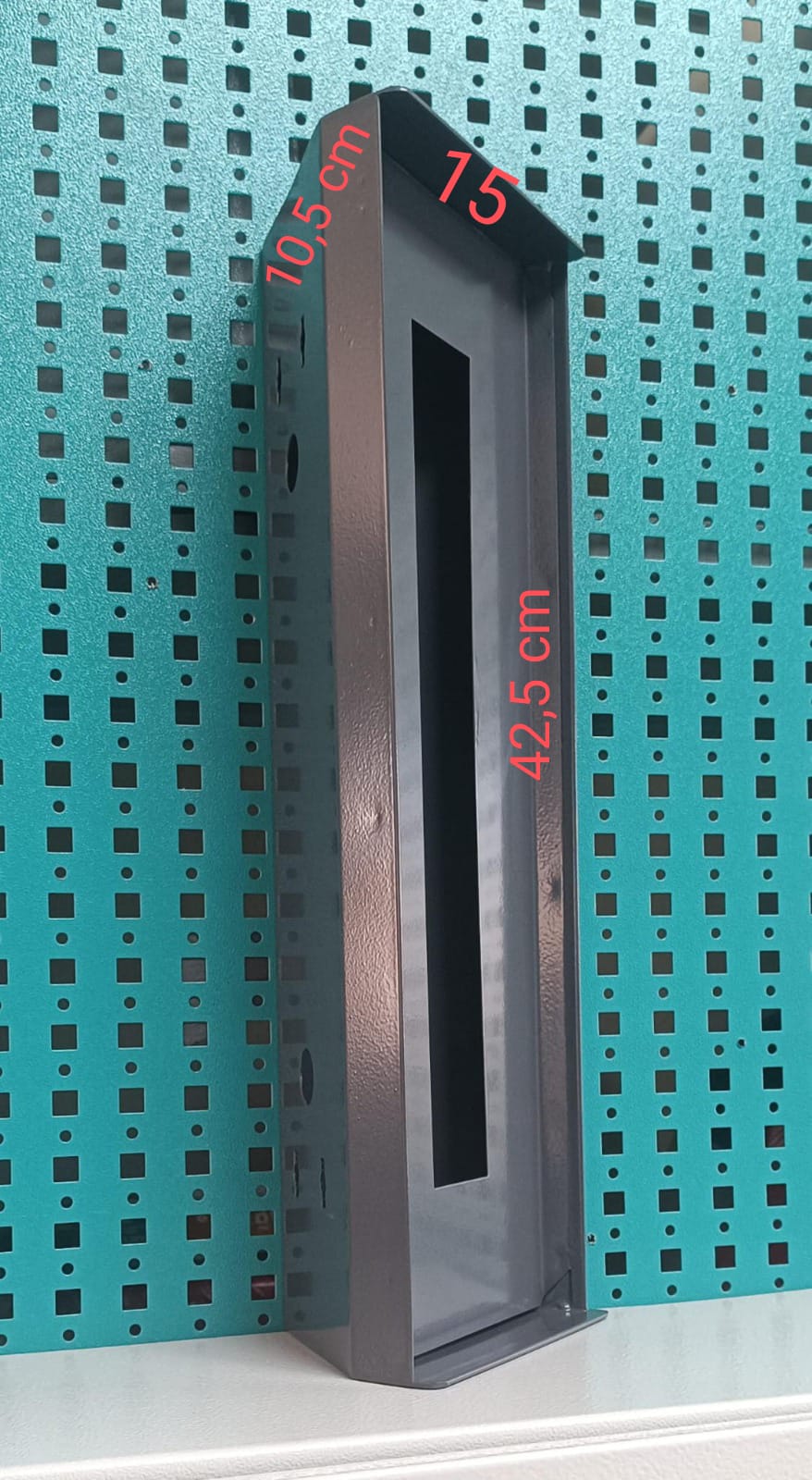 Diafon 15x45x11 Cm Zil Paneli Açı / Yön Çevirme ve Yağmur Koruma Aparatı 