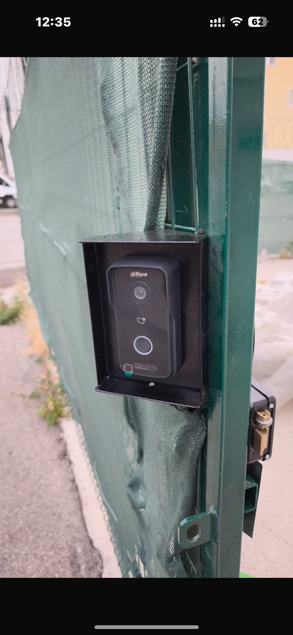 Diafon 12,5x17,5x10 cm Zil Paneli Açı/Yön Çevirme ve Yağmur Koruma Aparatı 