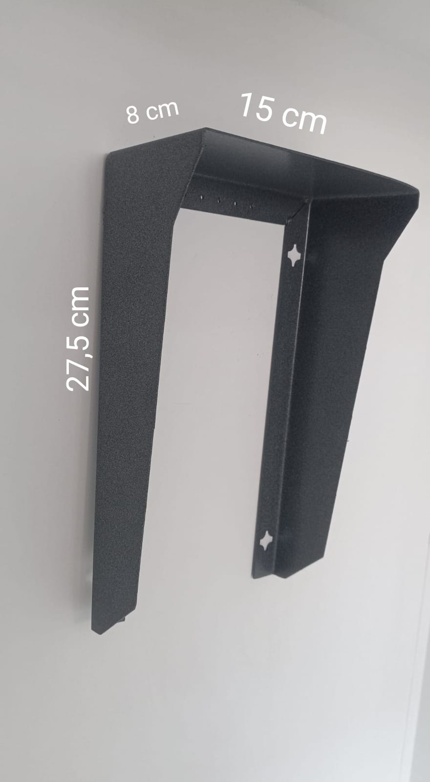 yedek Diafon Yağmurluk 15x30x10 Cm Kapı Zili Paneli Yağmur Koruma Aparatı 